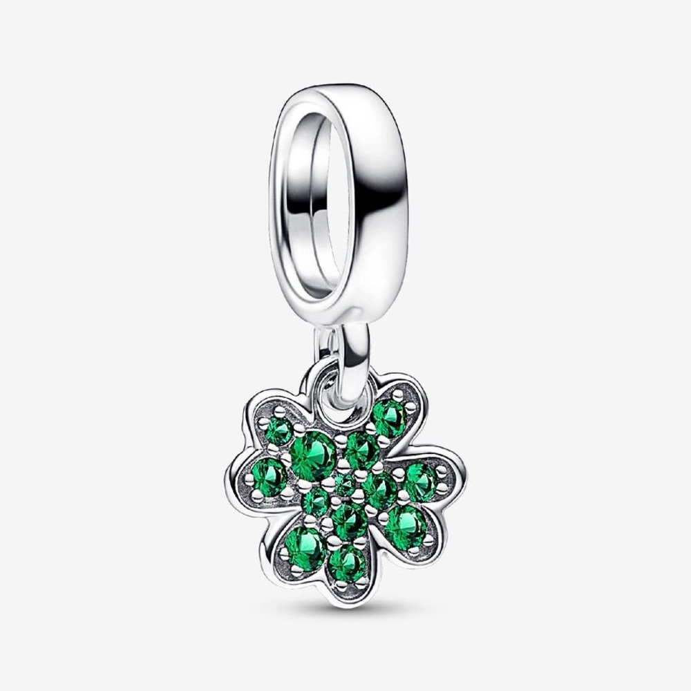 PANDORA Four Leaf Clover Dangle Charm